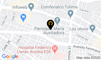 Mapa de Stetica en Ibagué