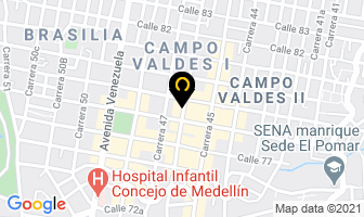Mapa de Stillujos en Medellín