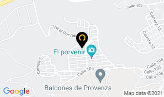 Mapa de Stilo Shaday en Bucaramanga