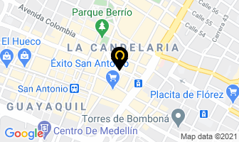 Mapa de Store Wear en Medellín