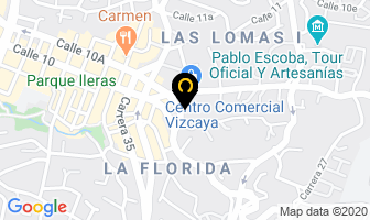 Mapa de Stream Cosmetics en Medellín