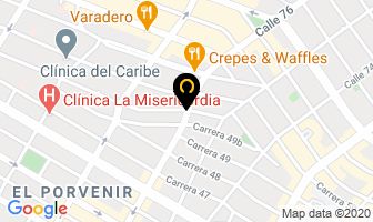 Mapa de Studio Girls en Barranquilla