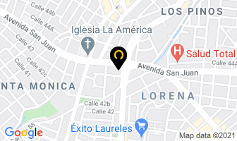 Mapa de Studio M&s en Medellín