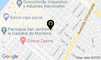 Mapa de Su Salud En Casa I.p.s. en Montería