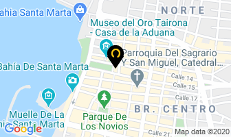 Mapa de Su Servicios Ltda. en Santa Marta