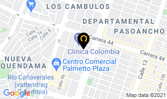 Mapa de Su Vida Santillana S.a en Cali