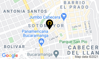 Mapa de Suarez Diaz Jaime en Bucaramanga