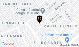 Mapa de Suarez Torres Carlos Roberto en Bogotá D.C