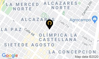 Mapa de Subaru Service Ltda en Bogotá D.C
