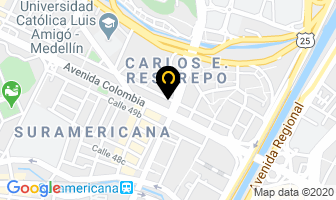 Mapa de Sublimation World en Medellín