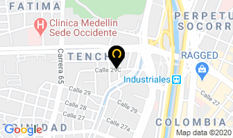 Mapa de Sucofer Ltda. en Medellín