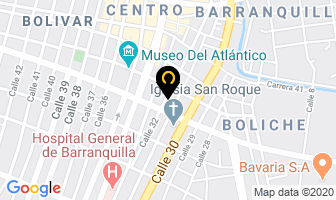 Mapa de Suelas De La Costa en Barranquilla