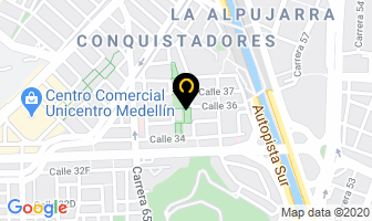 Mapa de Suelas J.e.s. en Medellín
