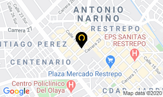 Mapa de Suelas Lufer Ltda. en Bogotá D.C