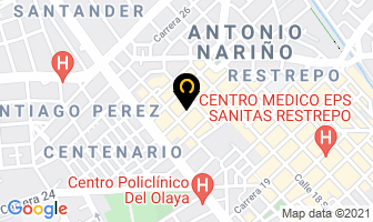 Mapa de Suelas Milan en Bogotá D.C