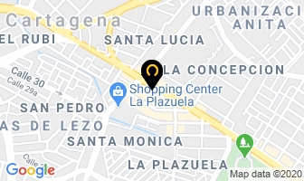 Mapa de Sueños Boutique en Cartagena