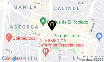 Mapa de Sueños De Amor en Medellín