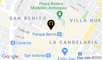 Mapa de Sueños De Fiesta en Medellín