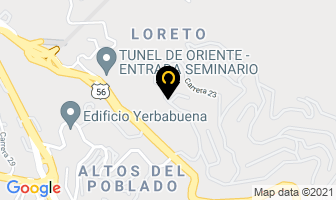 Mapa de Sueños Del Bebé en Medellín