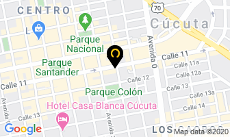 Mapa de Sueños Y Primaveras en Cúcuta