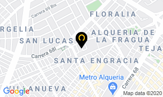Mapa de Suéteres Rosi en Bogotá D.C