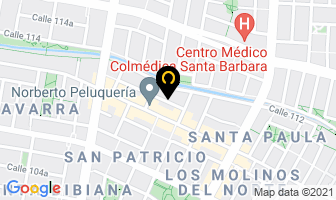 Mapa de Suite 109 E.u. en Bogotá D.C