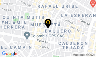 Mapa de Suites Inn Económicas en Bogotá D.C