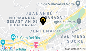 Mapa de Suites Y Palcos S.a. en Cali