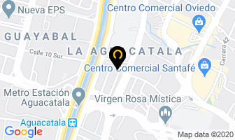 Mapa de Sumeco Comercializadora en Medellín
