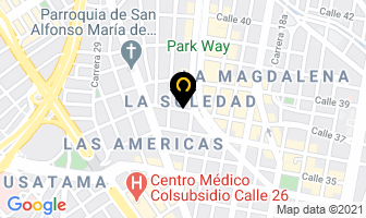 Mapa de Sumequipos Ltda en Bogotá D.C