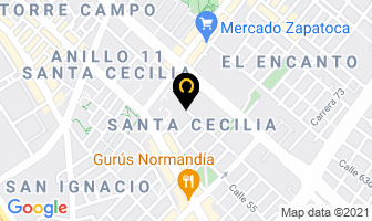 Mapa de Sumimarka Ltda. en Bogotá D.C
