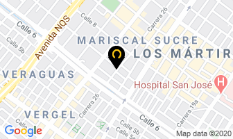 Mapa de Suministros D Y P S.a.s en Bogotá D.C