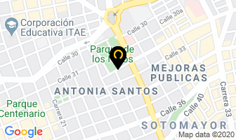 Mapa de Suministros Diesel Ltda. en Bucaramanga