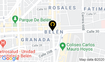 Mapa de Suministros En Concreto en Medellín