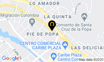 Mapa de Sumsercol Ltda. en Cartagena