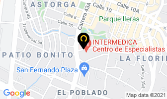 Mapa de Sunless Body Care en Medellín