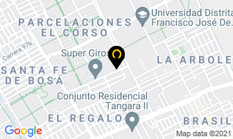 Mapa de Super Agente 86 en Bogotá D.C