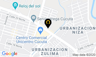 Mapa de Super Arepa en Cúcuta