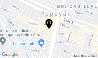 Mapa de Super Avicola Esmeralda en Popayán