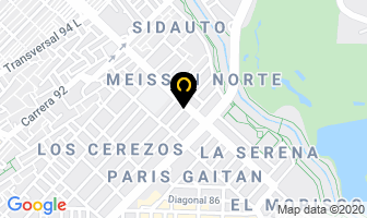 Mapa de Super Cleaning en Bogotá D.C