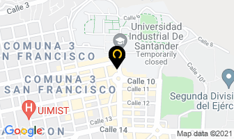 Mapa de Super Combos en Bucaramanga