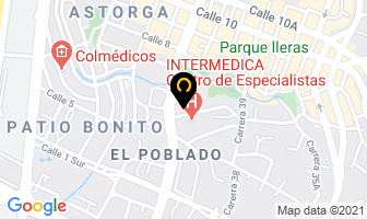Mapa de Super Construcciones en Medellín
