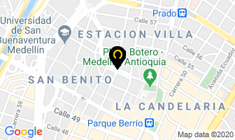 Mapa de Super Drogas Aburrá en Medellín