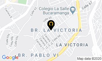 Mapa de Super Dulce-ponqués en Bucaramanga