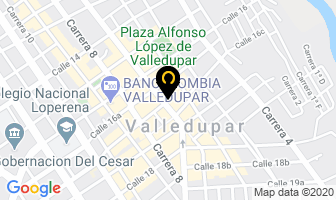 Mapa de Super Exito en Valledupar
