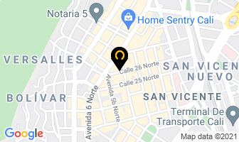 Mapa de Super House Inmobiliaria en Cali