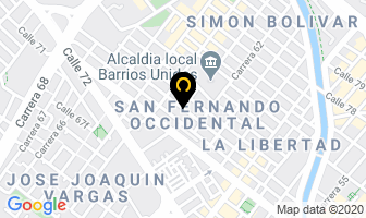 Mapa de Super Inflables De Colombia Sas en Bogotá D.C