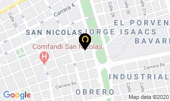 Mapa de Super Llantas Ginebra en Cali