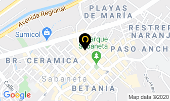 Mapa de Super Oster en Sabaneta