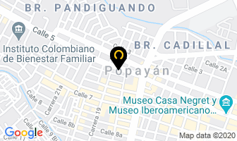 Mapa de Super Punto Económico en Popayán